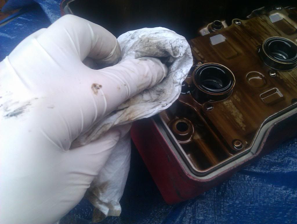 K20, K24 Valve Cover Oil seal Replacement. Part 1 TypeAccord Honda